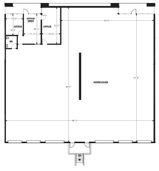 6987 Calle De Linea, San Diego, CA for lease Floor Plan- Image 1 of 1