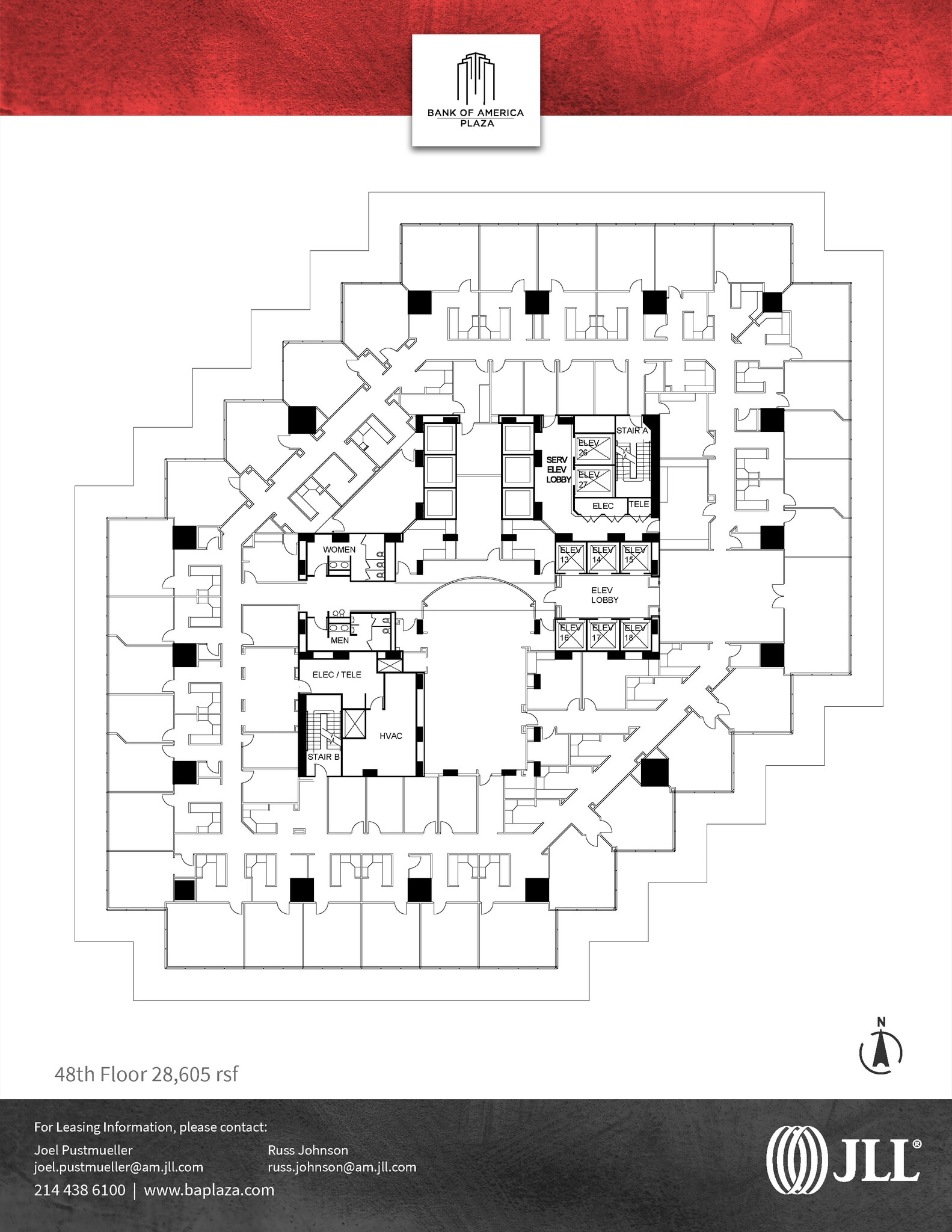 901 Main St, Dallas, TX for lease Floor Plan- Image 1 of 1