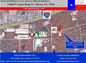 12400 County 137 rd, Odessa, TX for lease Map- Image 2 of 4
