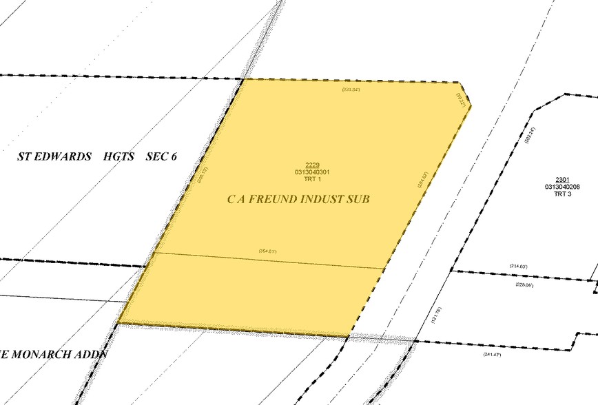 2229 E Ben White Blvd, Austin, TX for lease - Plat Map - Image 2 of 6