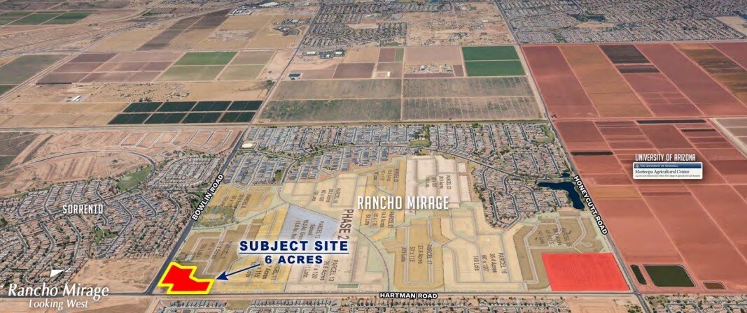 NW Bowlin Rd & Hartman Rd, Maricopa, AZ for sale Primary Photo- Image 1 of 1