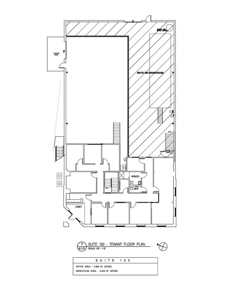 1251 Marietta Blvd NW, Atlanta, GA for lease - Floor Plan - Image 3 of 14