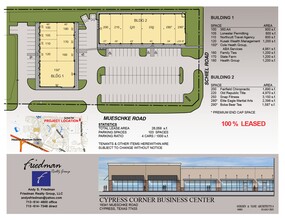 16341 Mueschke Rd, Cypress, TX for lease Site Plan- Image 1 of 6
