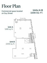 1460 Rue Sherbrooke O, Montréal, QC for lease Floor Plan- Image 1 of 1