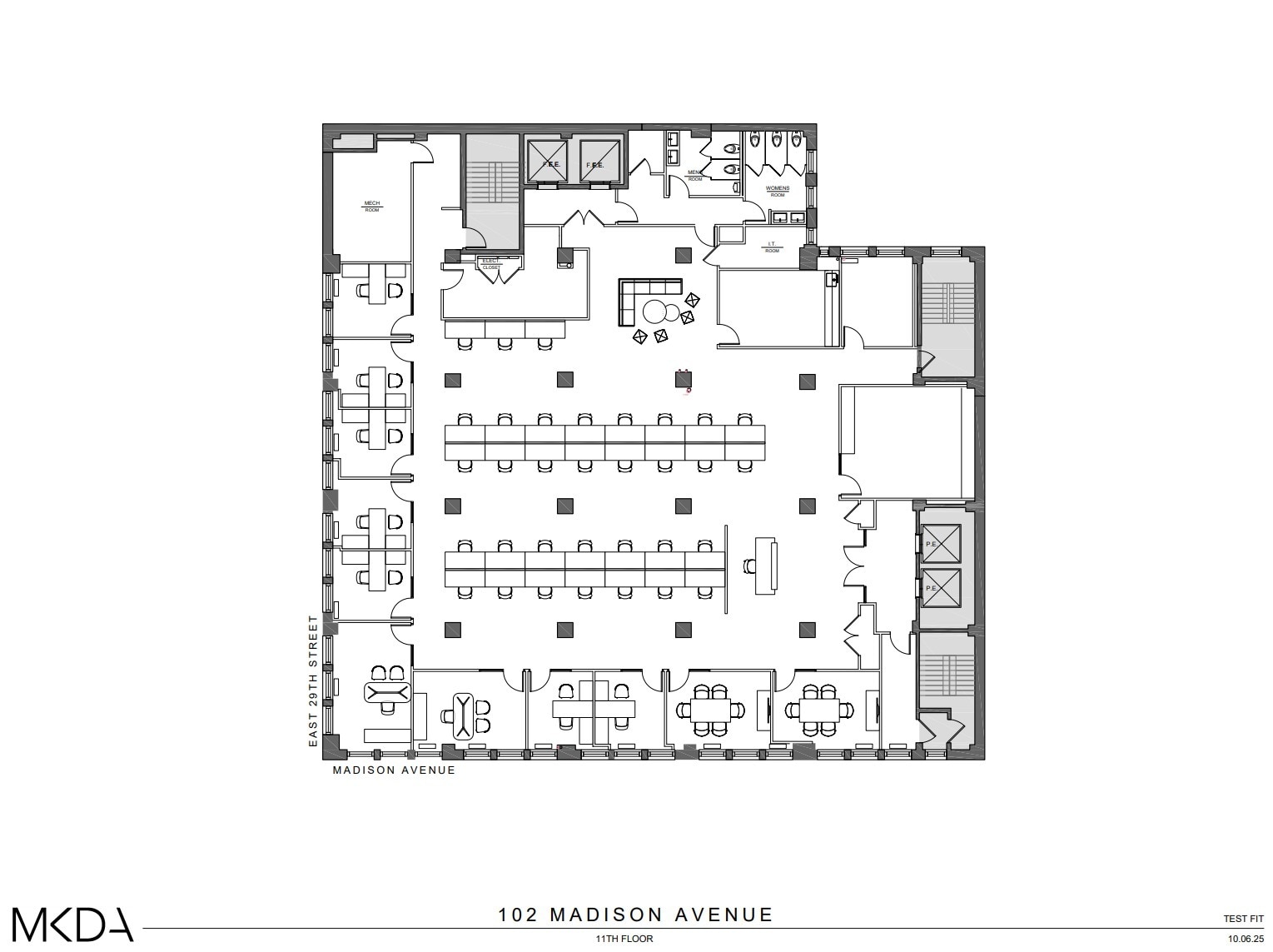102 Madison Ave, New York, NY for lease Floor Plan- Image 1 of 1