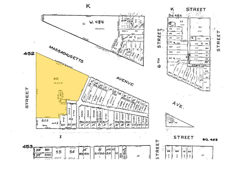 650 Massachusetts Ave NW, Washington, DC for lease - Plat Map - Image 2 of 26