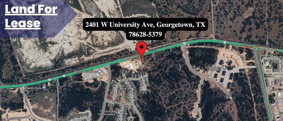 2451 W University Ave, Georgetown, TX for lease - Building Photo - Image 1 of 5