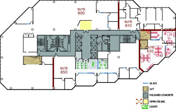 18100 Von Karman Ave, Irvine, CA for lease Floor Plan- Image 1 of 1