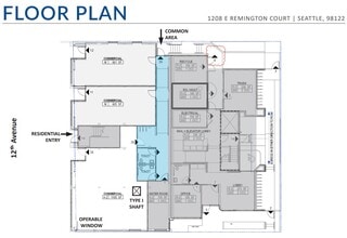 452 12th Ave S, Seattle, WA for lease Floor Plan- Image 2 of 2