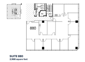 609 Granville St, Vancouver, BC for lease Floor Plan- Image 1 of 1