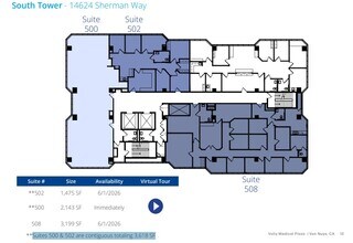 14600 Sherman Way, Van Nuys, CA for lease Floor Plan- Image 1 of 1