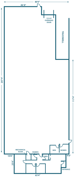 51255 Regency Center Dr, Macomb Township, MI for lease - Floor Plan - Image 3 of 3