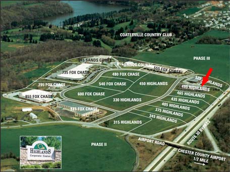 495 Highland Blvd, Coatesville, PA for lease - Site Plan - Image 2 of 3