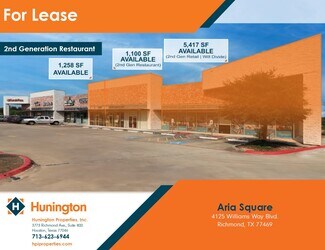 More details for 4125 Williams Way Blvd, Richmond, TX - Retail for Lease