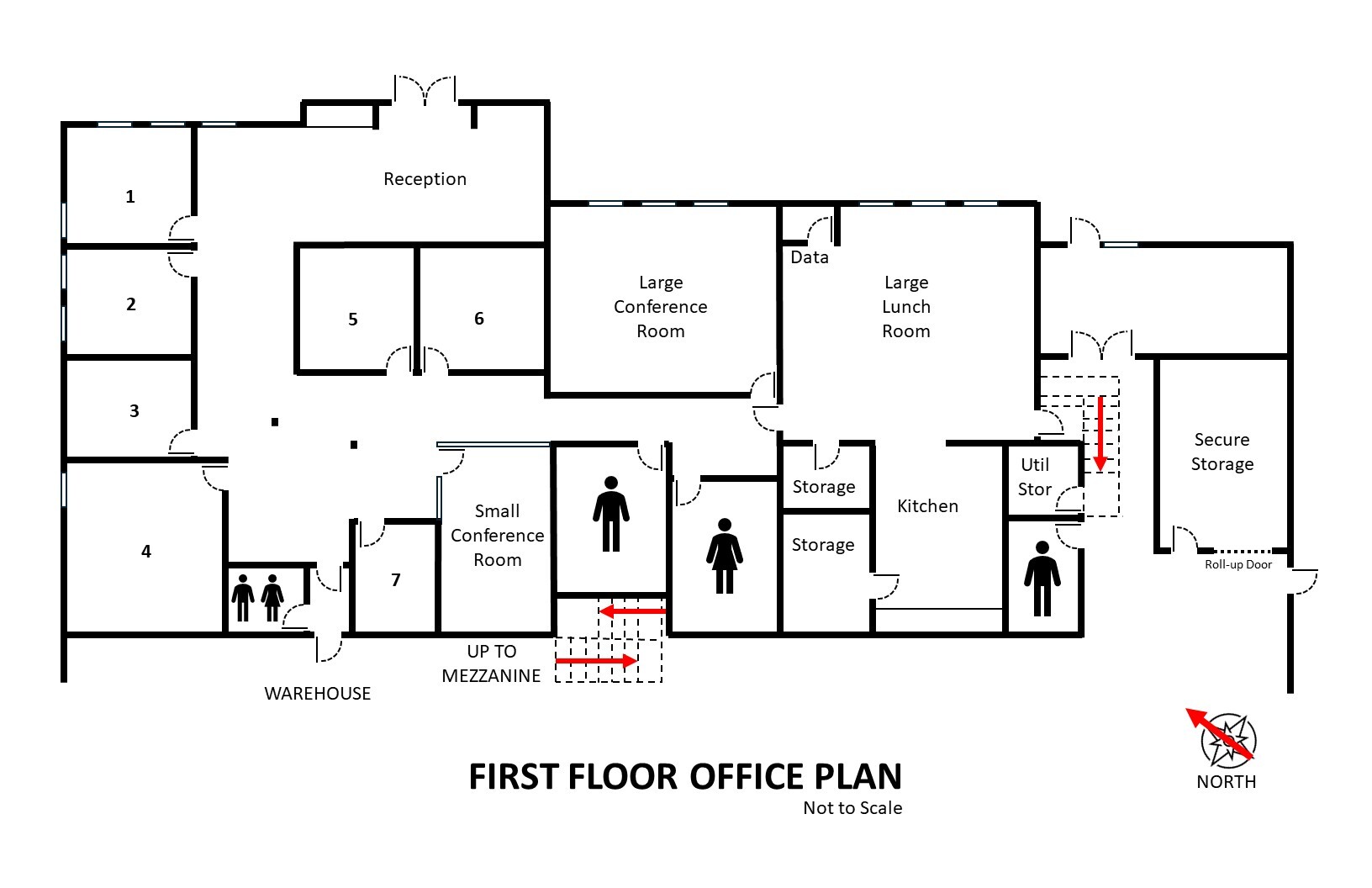 1035 E Riverview Dr, Phoenix, AZ for lease Floor Plan- Image 1 of 1