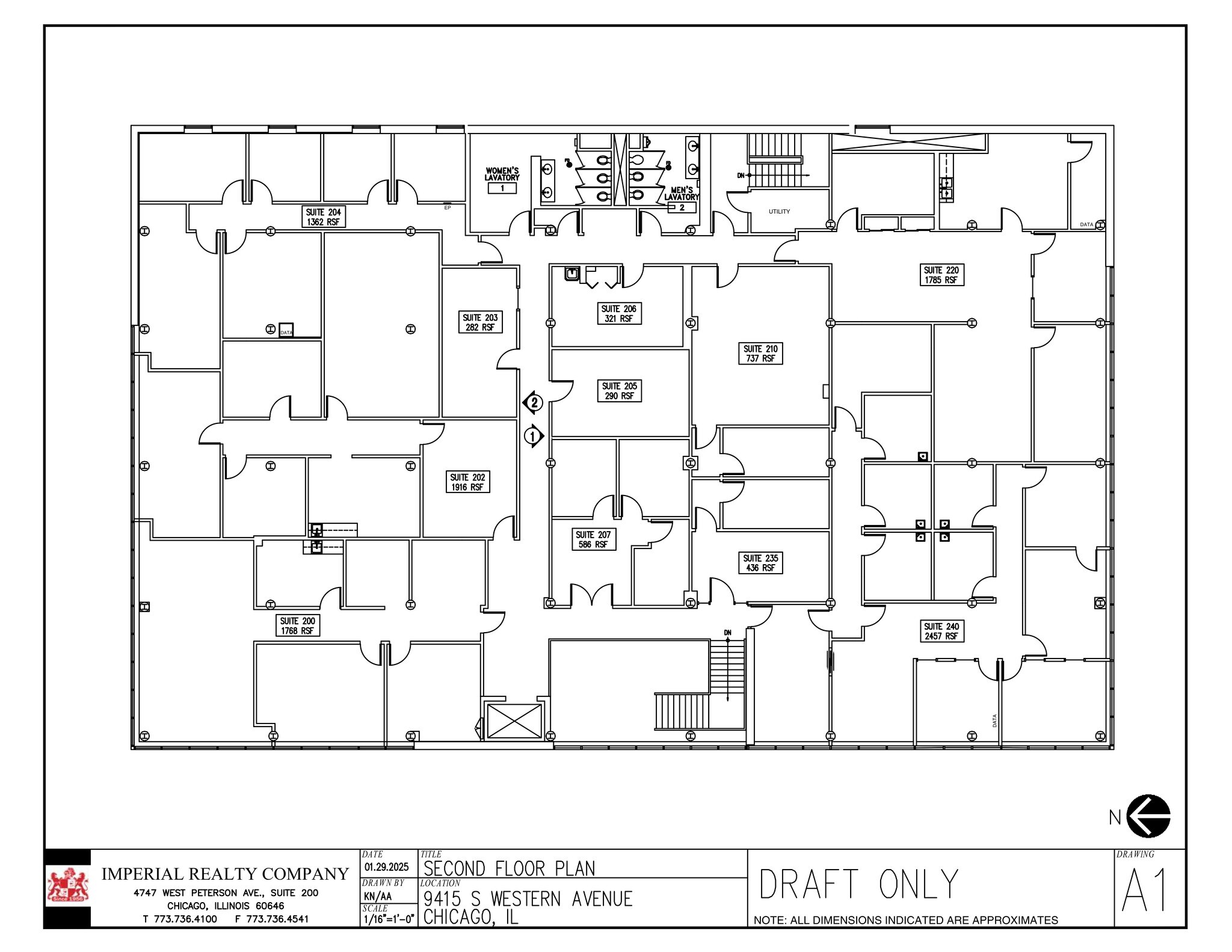 9415 S Western Ave, Chicago, IL for lease Site Plan- Image 1 of 6