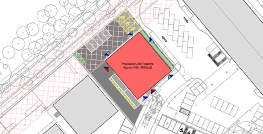 Clifton Rd, Ashbourne for lease Site Plan- Image 1 of 2