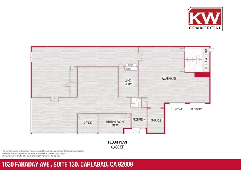 1630 Faraday Ave, Carlsbad, CA for lease - Site Plan - Image 2 of 9