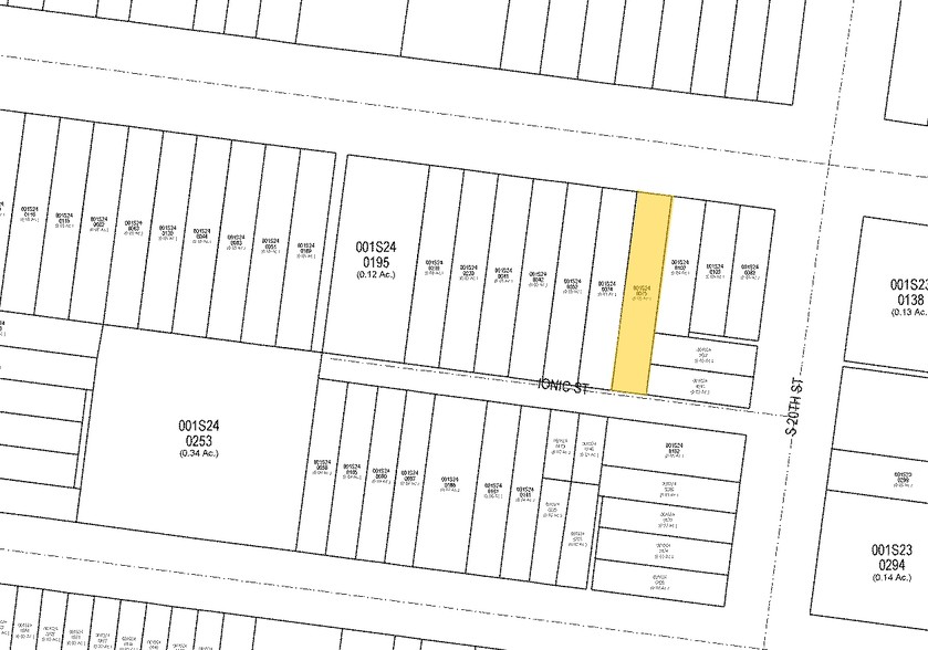 2006 Chestnut St, Philadelphia, PA for lease - Plat Map - Image 2 of 14