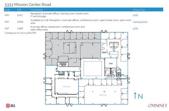 5333 Mission Center Rd, San Diego, CA for lease Floor Plan- Image 1 of 1
