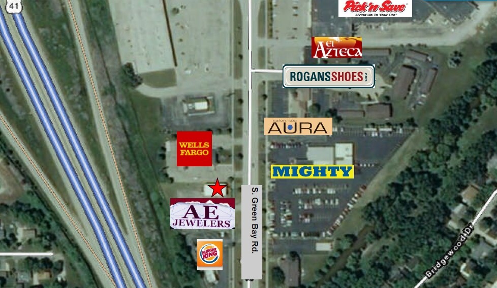 965 S Green Bay Rd, Neenah, WI for sale Aerial- Image 1 of 1