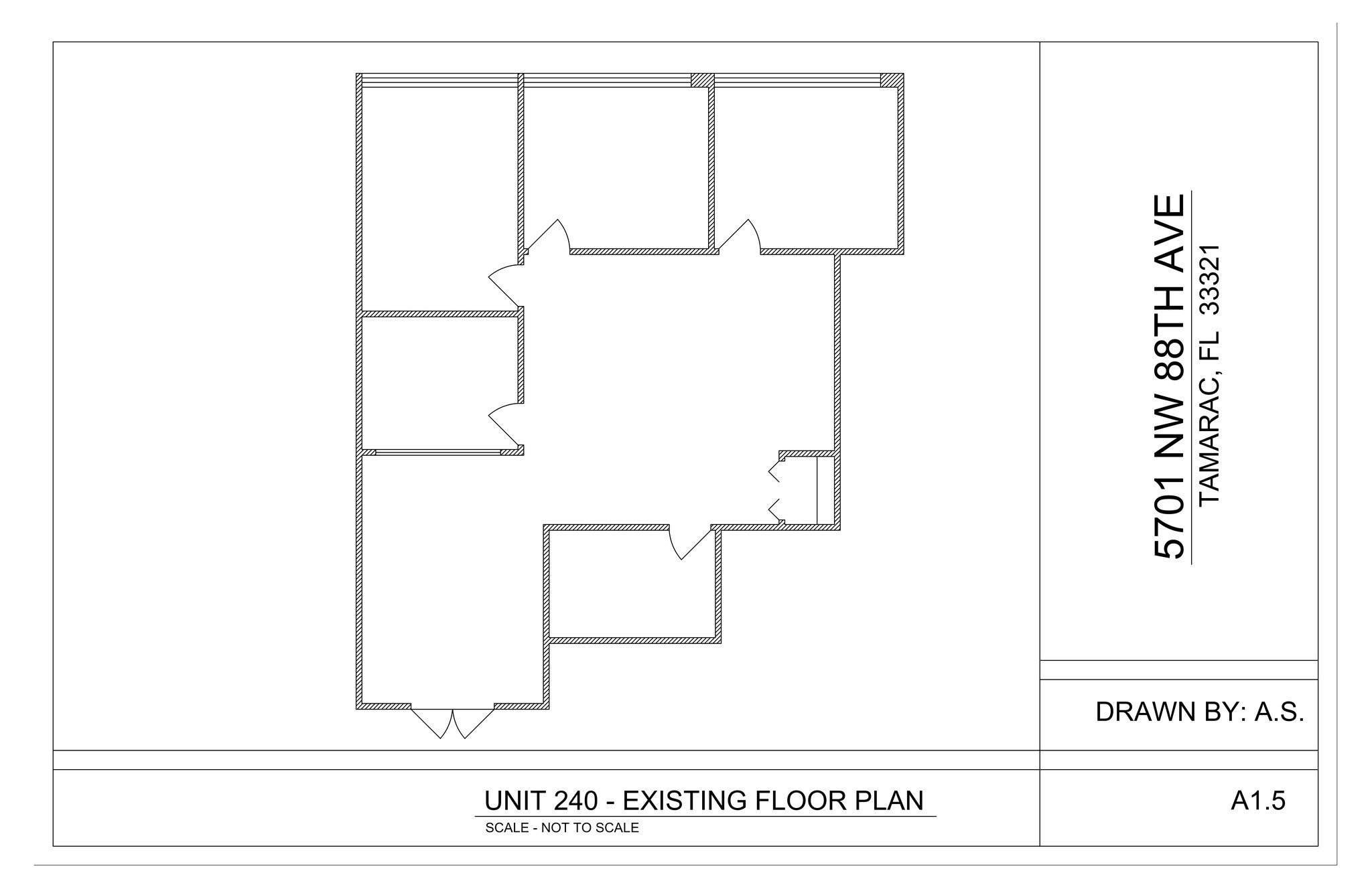 5701 NW 88th Ave, Tamarac, FL for lease Site Plan- Image 1 of 1