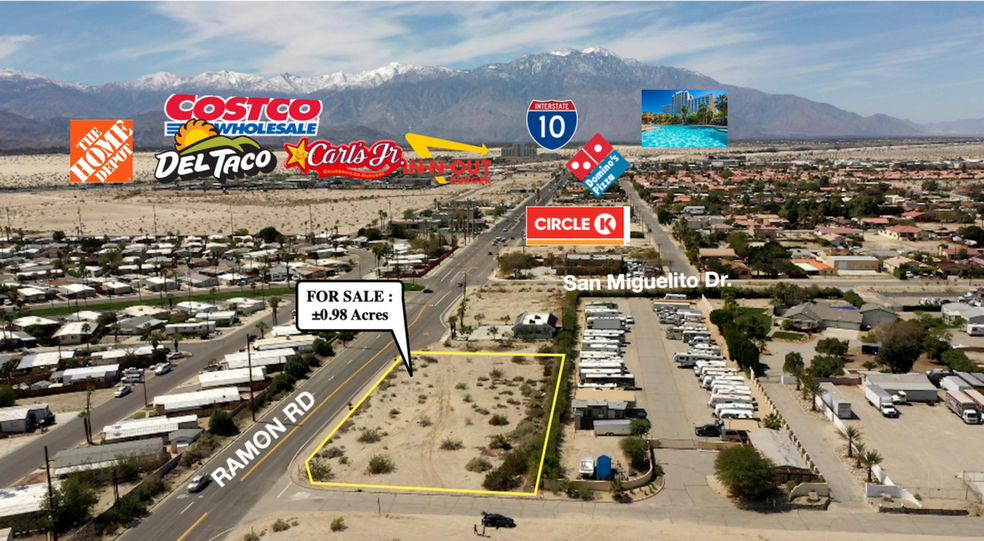 NWC of Ramon Rd & Taylor Rd, Thousand Palms, CA for sale - Building Photo - Image 1 of 12