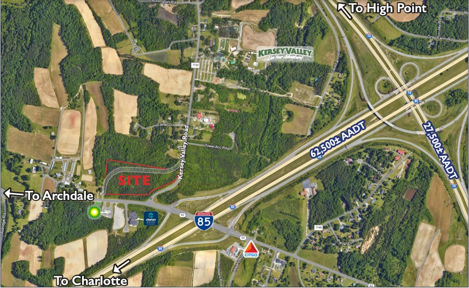 1133-1139 Liberty Rd, Archdale, NC for sale - Building Photo - Image 2 of 5