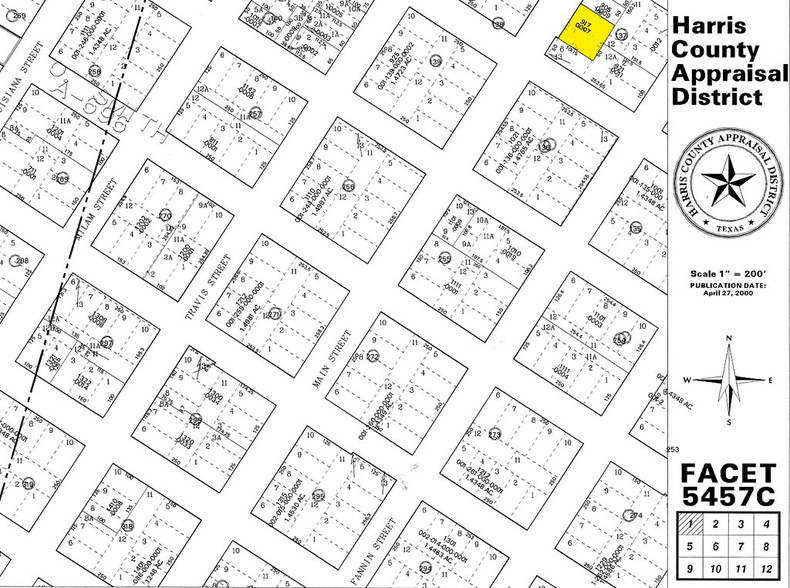 917 Main St, Houston, TX for sale - Plat Map - Image 2 of 14