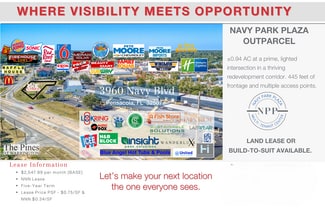 More details for 3960 W Navy Blvd, Pensacola, FL - Land for Lease