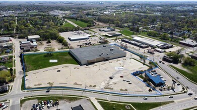 615 S Monroe Ave, Mason City, IA - AERIAL map view - Image1