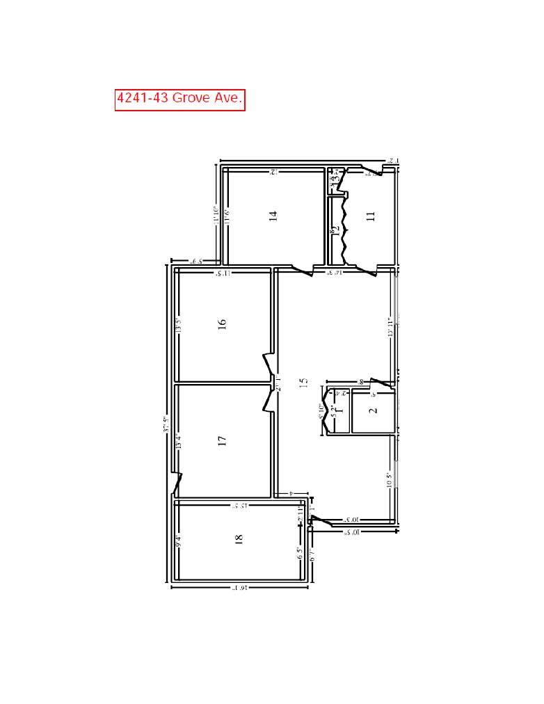 4211 Grove Ave, Gurnee, IL for lease Floor Plan- Image 1 of 1