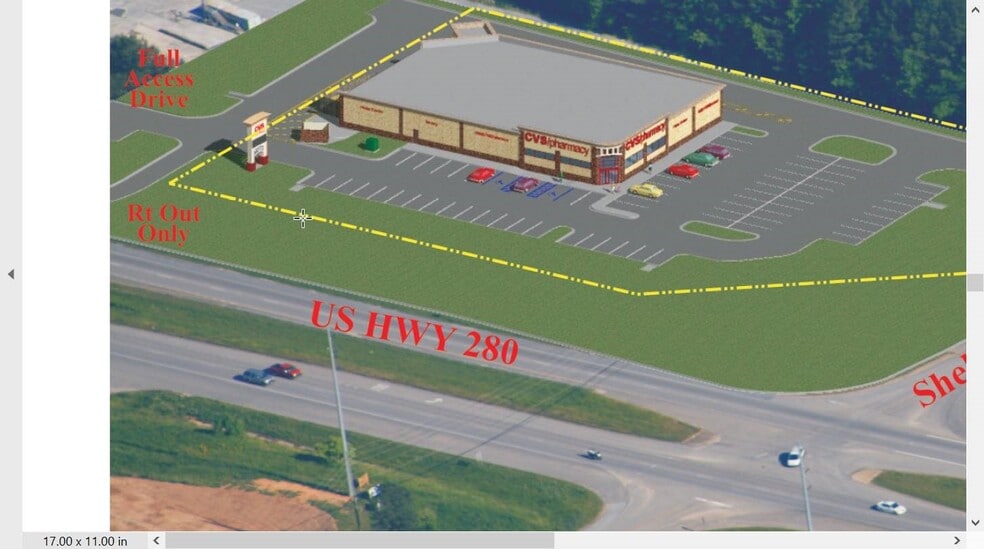 HWY 280 and County Road 39, Chelsea, AL for sale - Building Photo - Image 1 of 1