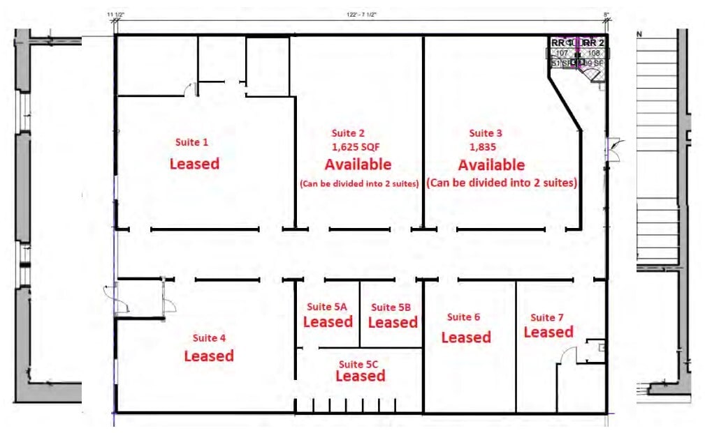 110-114 S Rum River Dr, Princeton, MN for lease Floor Plan- Image 1 of 1