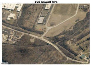 105 Oswalt Ave, Batavia, IL - aerial  map view