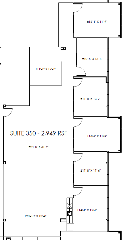 1 Harbor Ctr, Suisun City, CA for lease Floor Plan- Image 1 of 3