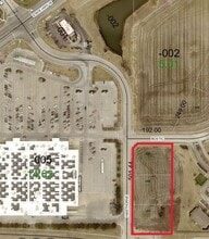 2380 Bostic Dr, Charleston, IL - AERIAL map view