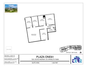 7301 N State Highway 161, Irving, TX for lease Floor Plan- Image 1 of 1