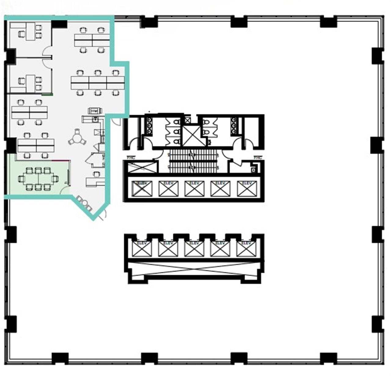 2 Bloor St W, Toronto, ON for lease Floor Plan- Image 1 of 1