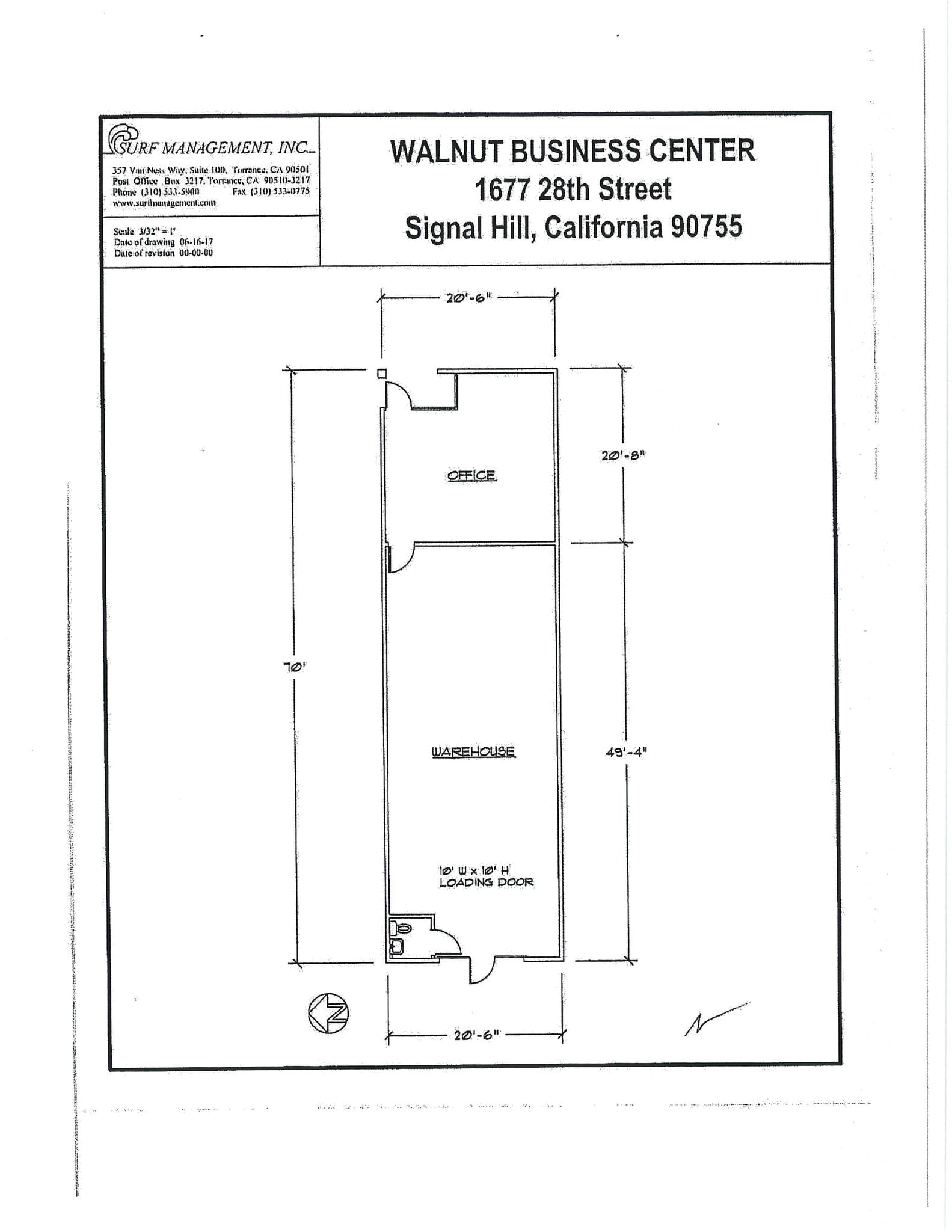 1653-1679 E 28th St, Signal Hill, CA for lease Site Plan- Image 1 of 9