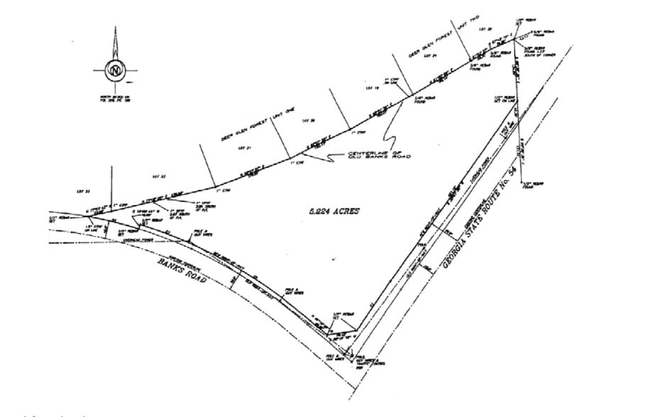 0 Hwy 54, Fayetteville, GA for sale - Plat Map - Image 2 of 2