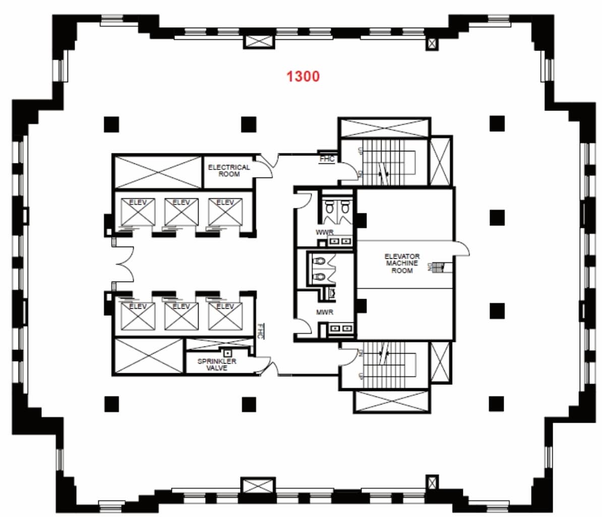 25 King St W, Toronto, ON for lease Floor Plan- Image 1 of 1