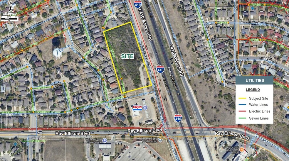 SW Loop 410 & Ray Ellison Blvd, San Antonio, TX for sale - Aerial - Image 2 of 2