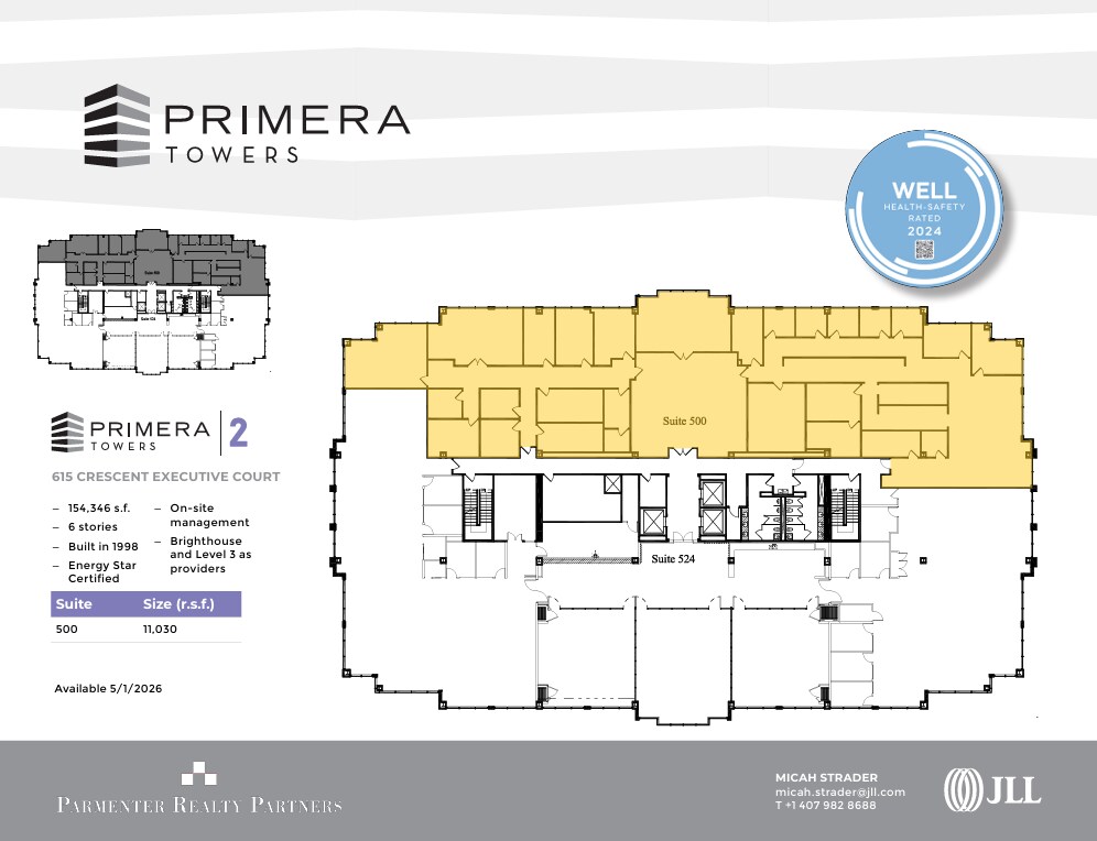 610 Crescent Executive Ct, Lake Mary, FL for lease Floor Plan- Image 1 of 1