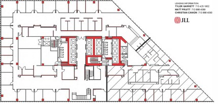 711 Louisiana St, Houston, TX for lease Floor Plan- Image 1 of 1