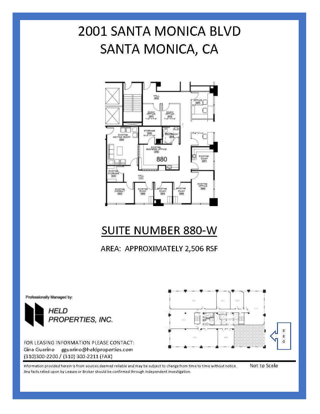 2021 Santa Monica Blvd, Santa Monica, CA for lease Site Plan- Image 1 of 1