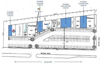 801-869 N Mayfair Rd, Wauwatosa, WI for lease Site Plan- Image 1 of 2