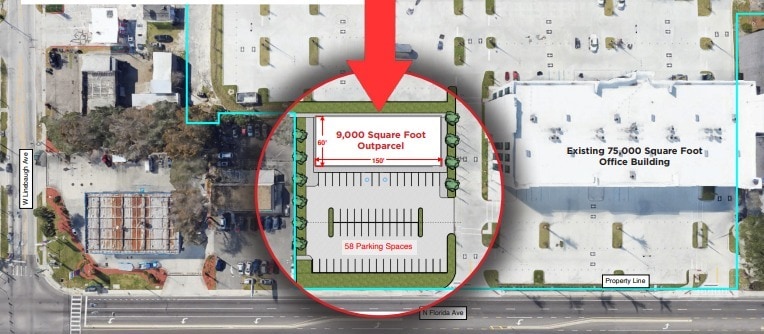 10050 N Florida Ave, Tampa, FL for lease - Building Photo - Image 1 of 1