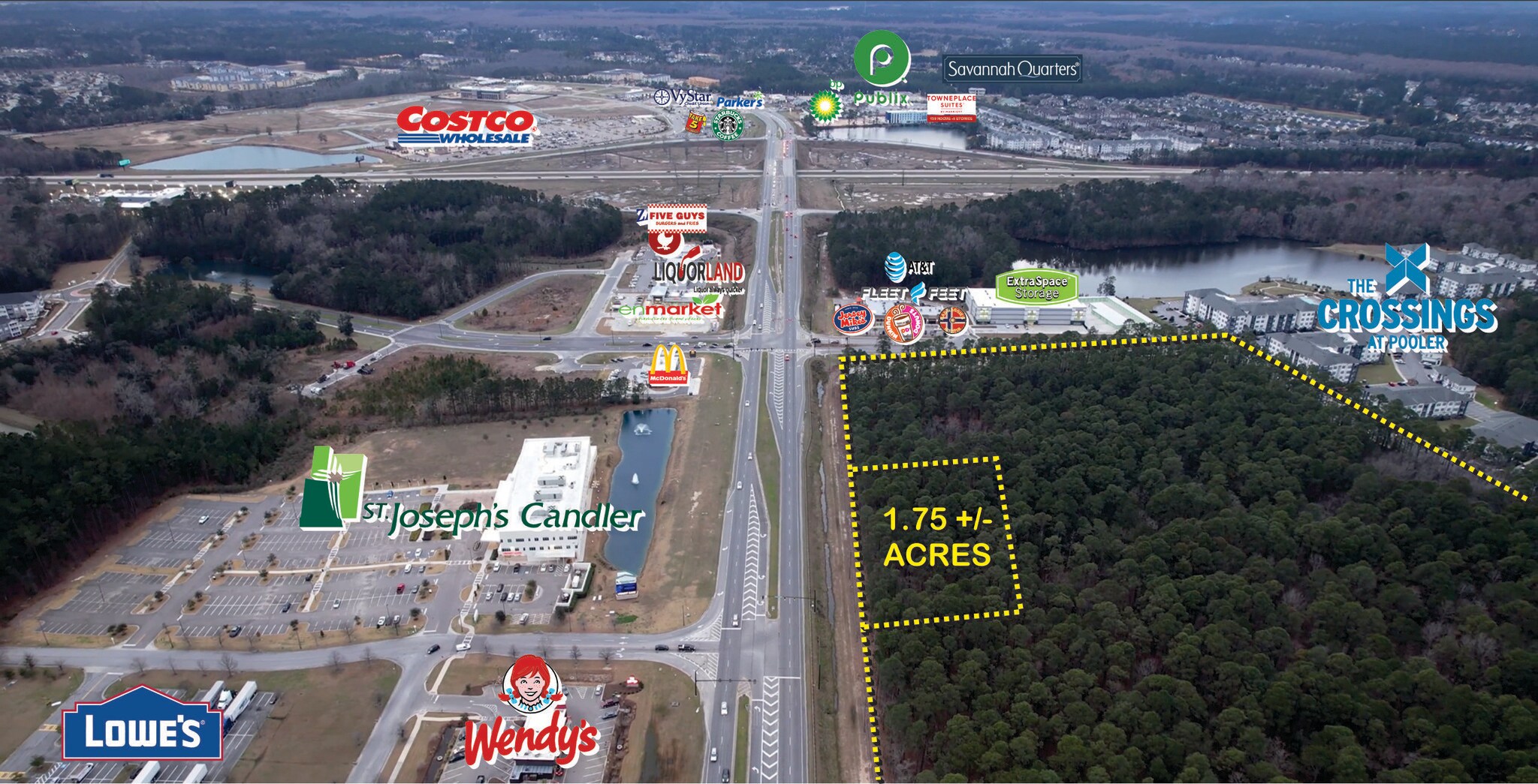 Pooler Parkway, Pooler, GA for lease Aerial- Image 1 of 5