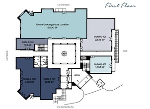 6089 La Flecha, Rancho Santa Fe, CA for lease Floor Plan- Image 1 of 1